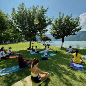 MELIDE – Yoga e Pilates al Lido di Melide (tutti i sabato mattina, insegnanti a rotazione, fino al 4 ottobre 2026)
