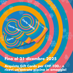 LIDO LOCARNO – Gift Card per regalare divertimento, sport e benessere